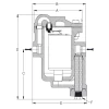 Gietstalen Armstrong omgekeerde emmer condenspot&nbsp;&nbsp;|&nbsp;&nbsp;970 Serie